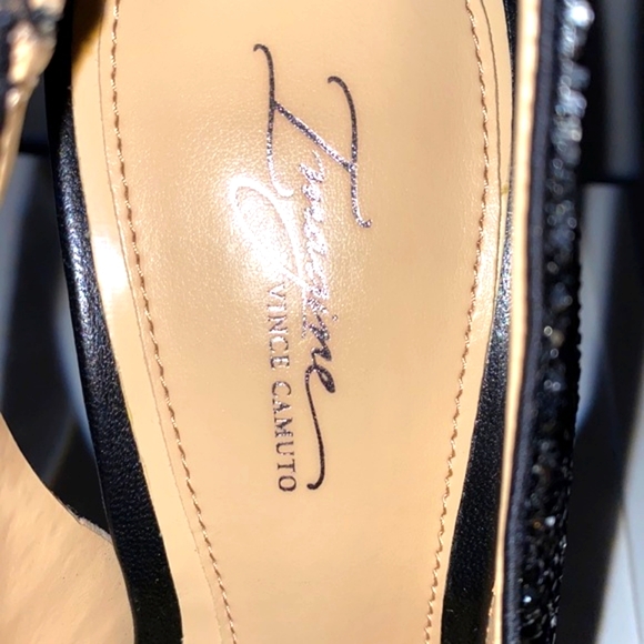 Vince Camuto Imagine Crystal-Pearl Heels - Picture 8 of 12